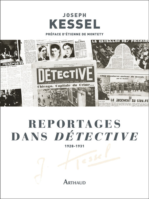 Title details for Reportages dans Detective by Joseph Kessel - Available